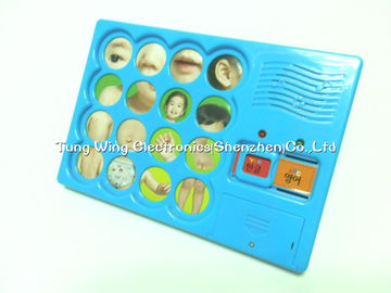 Indoor Educational Toy Round Sound Module Pantone Color For Baby Sounds Book